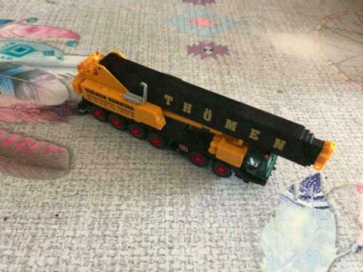 Grue Mobile sur Camion LIEBHERR Thömen 1/87 HO WIKING Neuf, Hobby en Vrije tijd, Modelauto's | 1:87, Zo goed als nieuw, Hijskraan, Tractor of Landbouw