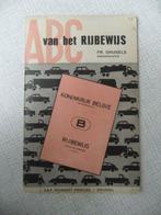 abc van het rijbewijs 1966, Boeken, Studieboeken en Cursussen, Nieuw, Ophalen of Verzenden