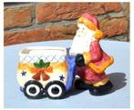 §jardinière faience  père noël, Antiquités & Art, Enlèvement ou Envoi