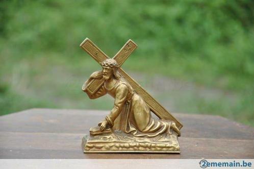 § christ chemin de croix en regule, Antiquités & Art, Antiquités | Objets religieux, Enlèvement ou Envoi