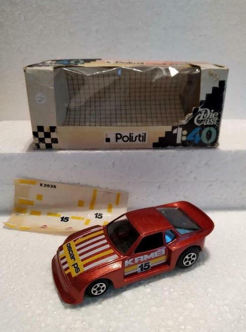 Vintage Polistil E 2015 Porsche 924 Turbo - 1:40 - Boîte neu, Hobby & Loisirs créatifs, Voitures miniatures | Échelles Autre, Neuf