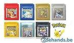 Pokemon Yellow Red Blue Silver Gold Crystal Gameboy new SAVE