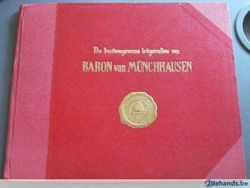 Boek De buitengewone lotgevallen van Baron Von Münchhausen
