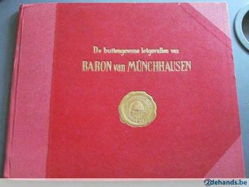 Boek De buitengewone lotgevallen van Baron Von Münchhausen beschikbaar voor biedingen
