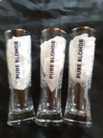 3 glazen Pure Blonde bye Jupiler 25 cl, Verzamelen, Ophalen of Verzenden, Jupiler