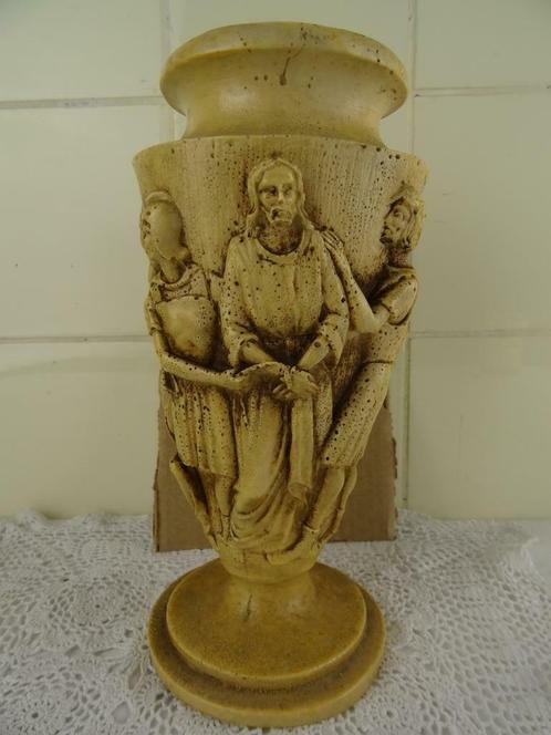 Vase antique Jesus en captivité art curiosite antique, Antiquités & Art, Antiquités | Objets religieux, Enlèvement ou Envoi