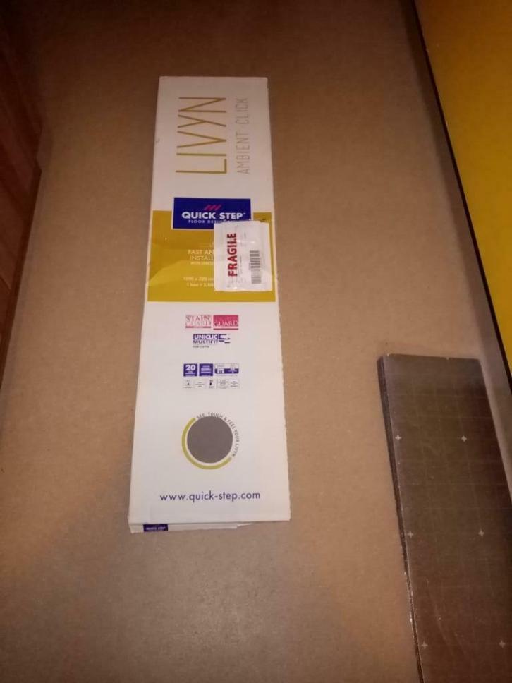 Click vinyl van quick step, Doe-het-zelf en Bouw, Vloerdelen en Plavuizen, Nieuw, Kunststof, 50 tot 150 cm, 30 cm of meer, Minder dan 5 m²