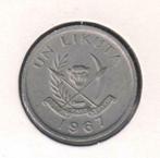 10453 * CONGO - MOBUTU * 1 LIKUTA 1967 * Pr., Postzegels en Munten, Ophalen of Verzenden