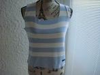 Pull sans manches rayures. Taille 40, LE PETIT BAIGNEUR"., Ophalen of Verzenden, Zo goed als nieuw