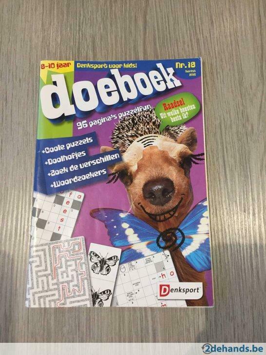 Denksport voor kids! Doeboek (8-10 jaar), Boeken, Kinderboeken | Jeugd | 10 tot 12 jaar, Gelezen, Ophalen of Verzenden