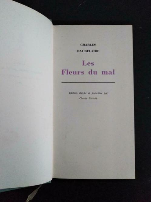 Les fleurs du mal, Baudelaire, Boeken, Gedichten en Poëzie, Gelezen, Ophalen of Verzenden