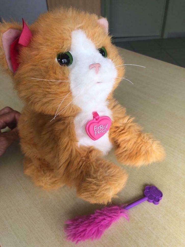 FurReal Friends Katje Daisy - Interactieve knuffel, Kinderen en Baby's, Speelgoed | Knuffels en Pluche, Gebruikt, Ophalen of Verzenden