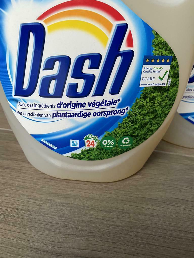 Dash, Lessive, Liquide, Vegetale, 1,32L, 24DS, 24 pc