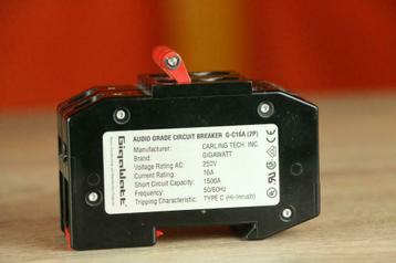 GigaWatt Circuit Breaker G-C16a 2-pole TRADE.INRUIL BTW/VAT* beschikbaar voor biedingen