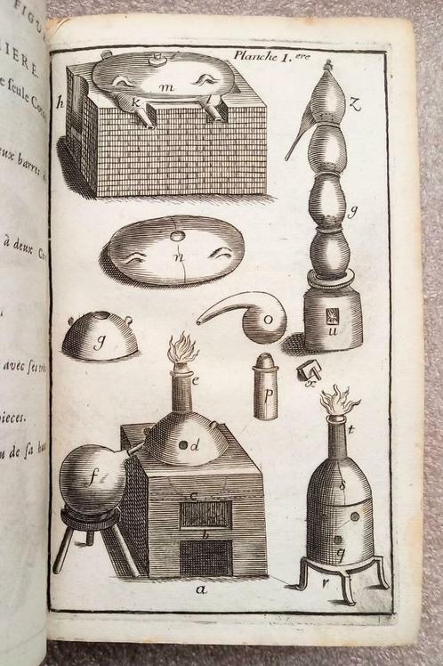 Cours de Chymie ...dans la Medicine 1693 Lemery Chemie Opium, Antiek en Kunst, Antiek | Boeken en Manuscripten, Ophalen of Verzenden
