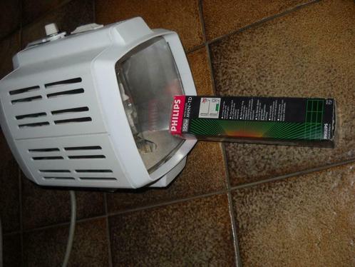 SPOT « halogen-métal » 150 w r7s-Eclairage unique., Tuin en Terras, Buitenverlichting, Zo goed als nieuw, Spots, Aluminium, Ophalen of Verzenden
