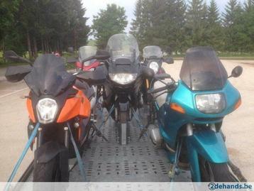 5 grote motoren vervoeren op een trailer? Maatwerk trailers beschikbaar voor biedingen