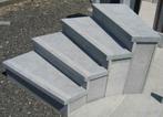 Escalier en pierre bleue belge de 4 marches, Tuin en Terras, Tuinhekken en Hekwerk, Ophalen, Nieuw, Overige materialen, Overige typen
