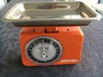 Vintage Oranje Keukenweegschaal, Ophalen of Verzenden