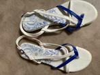 Wit blauwe sandalen Sprox maat 39, Enlèvement ou Envoi, Porté, Blanc, Sandales et Mûles