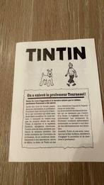 Tintin kuifje reglement ‘on a enlevé le professeur tournesol, Collections, Comme neuf, Tintin, Enlèvement ou Envoi