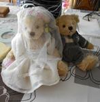 heel mooie huwelijksbeertjes Victor & co, Verzamelen, Beren en Cherished Teddies, Ophalen of Verzenden, Gebruikt, Stoffen beer