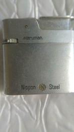 Briquet Aansteker Maruman GL-35  Nippon Steel, Bijoux, Sacs & Beauté, Utilisé, Enlèvement ou Envoi