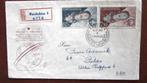 FIRST DAY COVER- THEMA RUIMTEVAART- VOSTOK- TJECHOSLOVAKIJE, Overige thema's, Ophalen of Verzenden, Gestempeld