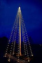 Kerstboom - Vlaggenmast / Vlaggenmast Kerstverlichting. 10m, Nieuw, Ophalen of Verzenden