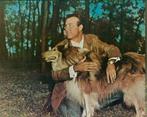 Originele Promoprent Jim Reeves Met Zijn Hond Cheyenne, Verzamelen, Nieuw, 1960 tot 1980, Ophalen of Verzenden, Prent