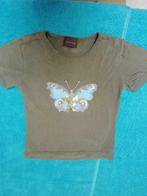 T shirt korte mouwen maat 98 Simple Kids met vlinder, Meisje, Gebruikt, Ophalen of Verzenden, Simple Kids