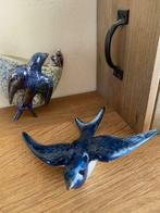 Ancienne hirondelle et son nid bon état, Collections, Porcelaine, Cristal & Couverts