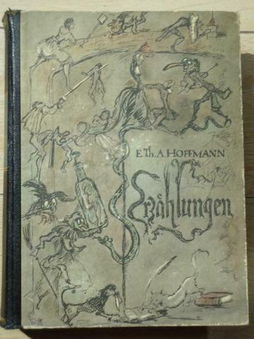 Hoffmann Erzählungen 92 Zeichnungen von Eva Schwimmer ca1942, Enlèvement ou Envoi