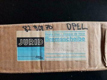Disques de frein Jurid allemand de qualité supérieure pour O, Enlèvement ou Envoi, Opel