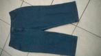 dames jeans broek 3/4 model maat 46, Kleding | Dames, Gedragen, Blauw, Ophalen of Verzenden, Driekwart