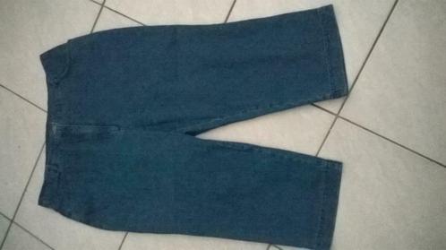 dames jeans broek 3/4 model maat 46, Kleding | Dames, Broeken en Pantalons, Gedragen, Maat 46/48 (XL) of groter, Blauw, Driekwart