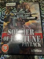 PC DVD-Rom Soldat de la fortune Payback, Utilisé, Enlèvement ou Envoi