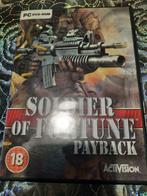 PC DVD-Rom Soldier Of Fortune Payback, Ophalen of Verzenden, Gebruikt