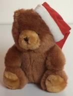 Schattig beertje met kerstmuts (24 cm), Kinderen en Baby's, Ophalen of Verzenden, Zo goed als nieuw, Beer
