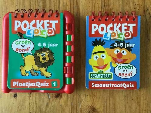 Pocket LOCO set plaatjesquiz 1 + Sesamstraatquiz, Enfants & Bébés, Jouets | Éducatifs & Créatifs, Comme neuf, Découverte, Enlèvement ou Envoi