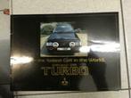 Brochure Mitsubishi lancer TURBO, Ophalen of Verzenden, Mitsubishi