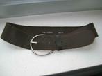Brede lederen riem/ceintuur, maat 85 perfecte staat, Kleding | Dames, 80 tot 90 cm, Bruin, Echt leder, Tailleriem