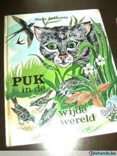 leesboek "Puk in de wijde wereld", Livres, Livres pour enfants | 0 an et plus, Utilisé, Enlèvement ou Envoi