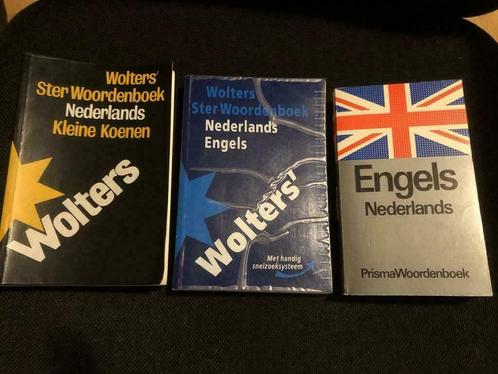 Woordenboeken Nederlands en Engels ( ne/en + en/ne ). 3stuks, Boeken, Woordenboeken, Gelezen, Engels, Koenen of Wolters, Ophalen of Verzenden