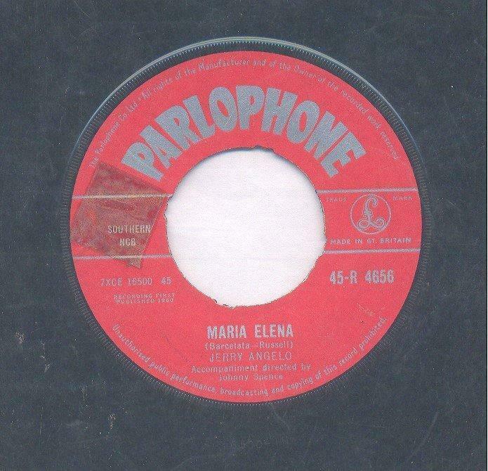 Jerry Angelo – Maria Elena / Ol man river - Single – 45 rpm, Cd's en Dvd's, Vinyl | Overige Vinyl, Gebruikt, Ophalen of Verzenden