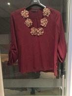 Nieuwe Bordeaux bloes maat TU, Kleding | Dames, Vie ta vie, Ophalen of Verzenden, Nieuw, Overige kleuren