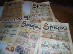 Très Rare Lot de 15 Exemplaires ORIGINAUX du journal Spirou, Antiquités & Art, Enlèvement ou Envoi, Dupuis