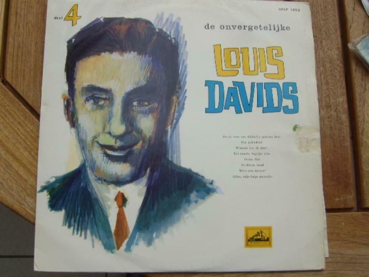lp louis davids deel 4 de onvergetelijke, Cd's en Dvd's, Vinyl | Overige Vinyl, Ophalen of Verzenden