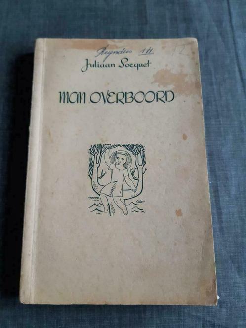 Man overboord – Juliaan Socquet, Livres, Littérature, Utilisé, Belgique, Enlèvement ou Envoi