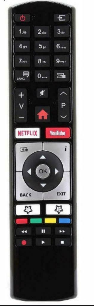 Télécommande SMART TV Telefunken, Enlèvement ou Envoi, Neuf, Originale, TV